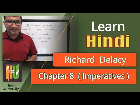 Elementary Hindi - Richard Delacy - Chapter 8 (Imperatives)