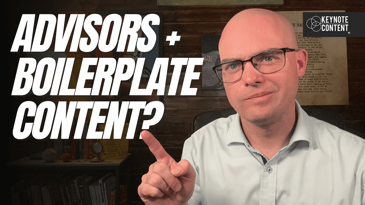 Advisors are DITCHING Boring Content for CUSTOM AI Assistants