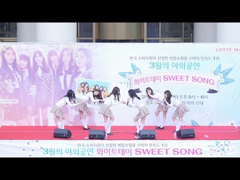 160313 여자친구(GFRIEND) - 사랑별 (Luv Star) @롯데몰 김포공항 4K 직캠/Fancam by -wA-