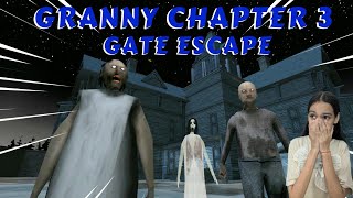 Granny Chapter 3 Gate Escape Granny Grandpa ke sath