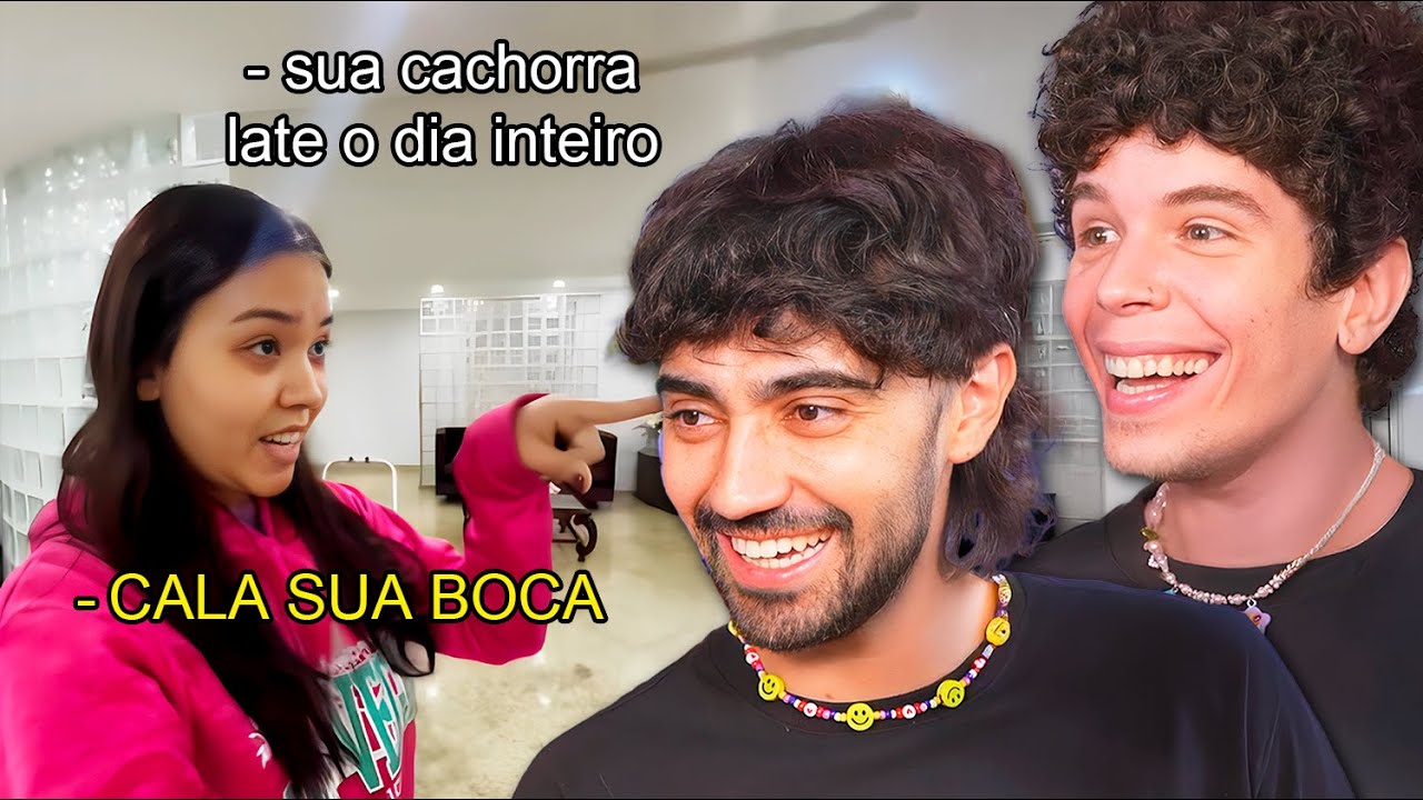 cachorra enlouquece mulher de tanto latir e vizinhas brigam feio