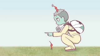 【Pikmin】ぺーさんとPikmin Bloom【手描き】