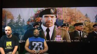 Reggie And Joe play Rambo the Video game for Playstation 3