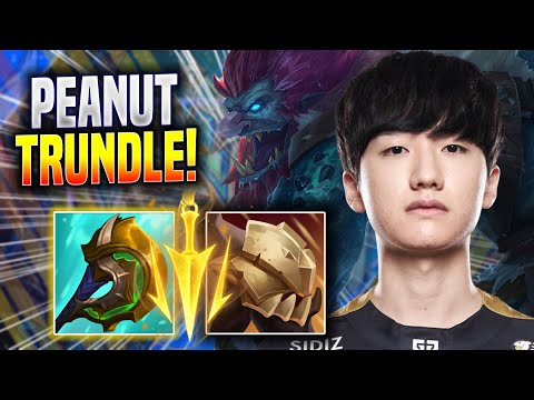 PEANUT IS SO CLEAN WITH TRUNDLE! - GEN Peanut Plays Trundle JUNGLE vs Rengar! | Season 2022