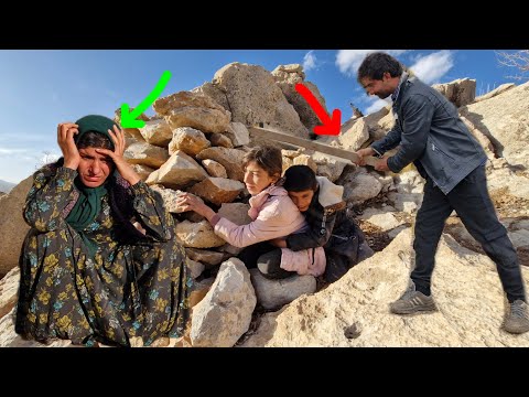"Disaster in the Mountains | Children Disappear from Hut and Nomadic Mother's Terror"