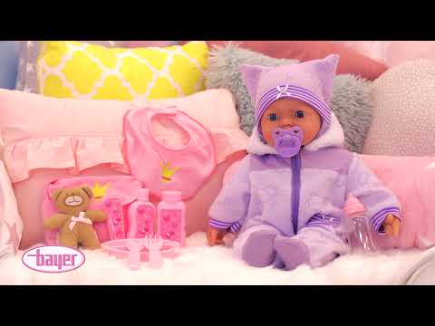 „Bayer Design Bayer“ – lėlių vežimėlis – miesto žvaigždė – „Violetinė“ (13654AA) video