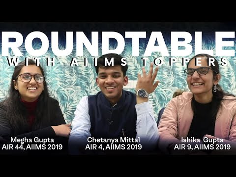 Roundtable E01 - NEET Preparation with Megha, Chetanya and Ishika | AIIMS Topper Delhi