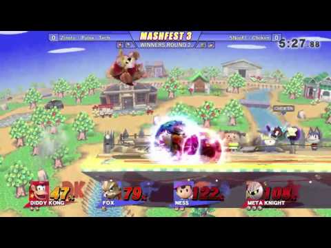 Mashfest 3 Doubles  WINNERS ROUND 2  - Zinoto + Technology vs SNooFl + Choken