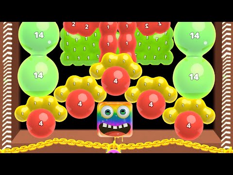 Melty Bubble vs Insta Blob io - 2048 ball game Gameplay walkthrough Android, iOS New update Level:#3