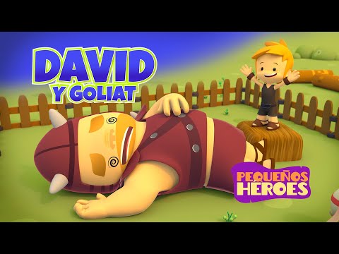 Pequeños Héroes - David y Goliat - Canciones para Niños ⚔️