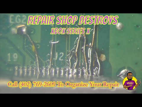 Repair Shop Destroys Customers Xbox Series X HDMI Port Traces / Header (Lets Fix It)