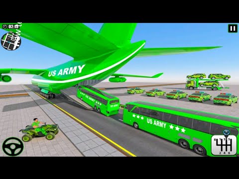 army vehicle transporter truck simulator