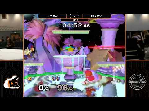 Voo (Falco) vs MOF (Ice Climbers) - Melee Top 8 - GatorLAN Spring 2023