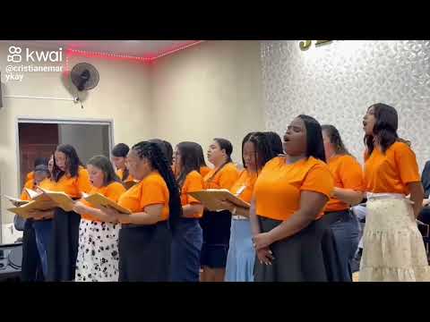 Conjunto chama viva cantando no congresso unificado em Vicentinópolis Goiás 2025 #coralviralforyou