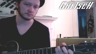 Video thumbnail for The Almost's Dusty Redmon and his Gretsch Duo Jet & G5222 Compact Amp | Gretsch Guitars by Gretsch Guitars