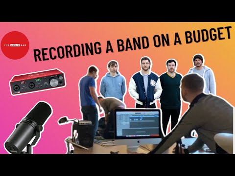 Recording a Band with a Home Studio Setup