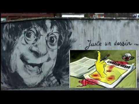 La chanson de JB BULLET Je suis CHARLIE, illustrée en image