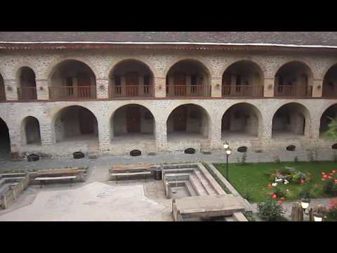 Azerbaijão Cidade velha de Sheki Hotel caravansário Kараван-сарай