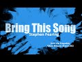 Bring This Song