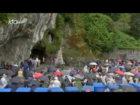 Chapelet du 23 juillet 2025 à Lourdes