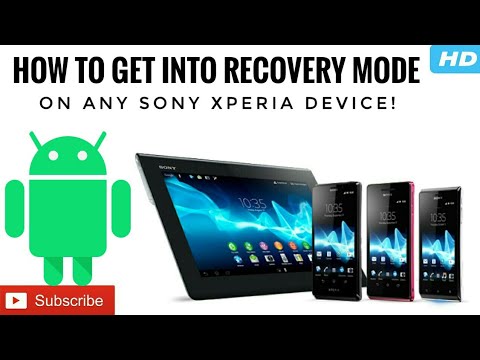 How To: Get Into Recovery Mode On Any Sony Xperia Device!