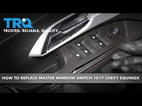 How to Install Master Power Window Switch 10-17 Chevy Equinox