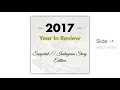Year in Review 2017 (Snapchat & Instagram Story Edition) Year in Review 2017 (Snapchat & Instagram Story Edition)