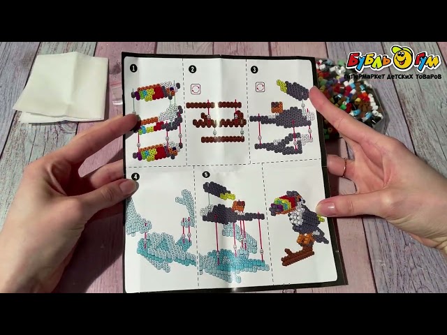 Термомозаика 3D Hobbius Тукан - видео