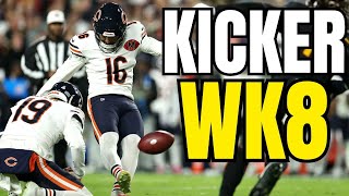 Who to Start at Kicker in Week 8 Sleepers & Tier Rankings!