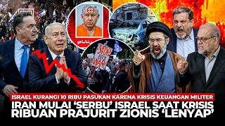 Israel Mencekam Rudal Iran ‘Hantam’ Tel Aviv Ribuan Pasukan ‘Lenyap’! Israel Krisis Anggaran Militer