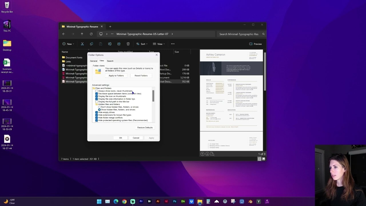 Preview PDF in File Explorer (Fix not previewing) on Windows 11