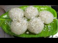 Sabudana steamed coconut sweet recipe in tamil|தேங்காய் ஜவ்வரிசி  இனிப்பு 
