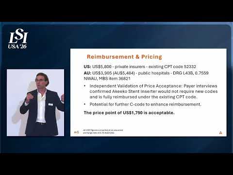 Joseph Ischia, Akeeko Medical - Single-use ureteric stent insertion outside OR | LSI USA '26