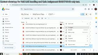 All subjects midterm past papers download in one click