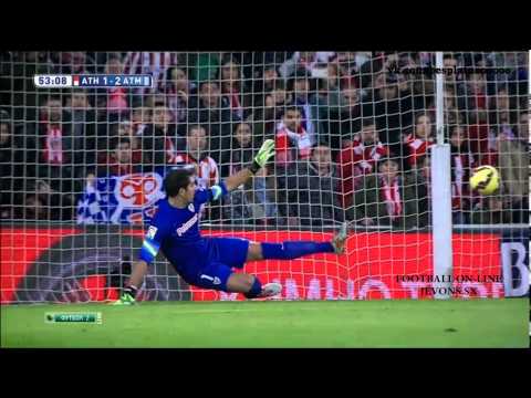Атлетик - Атлетико Мадрид 1:4 обзор матча (21.12.2014)