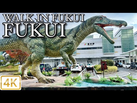 【 FUKUI 福井 】 Walk in Fukui 福井 4K