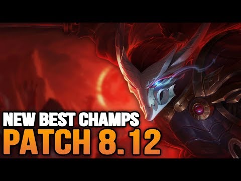 New Best Champions in Patch 8.12 SEASON 8 for Climbing in EVERY ROLE (League of Legends)