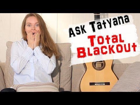 Memorization - How to avoid Blackout - by Tatyana Ryzhkova