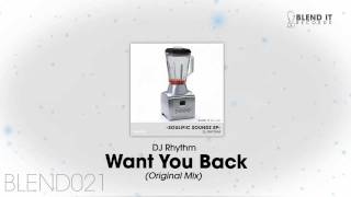DJ Rhythm - Want You Back (Original Mix)