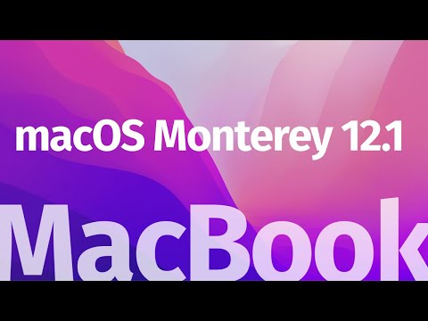 Update MacBook to macOS Monterey 12.1 | MacBook Air, MacBook Pro | Download & Install