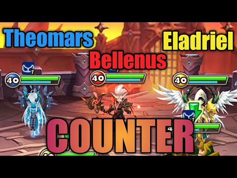 Counter Theomars Bellenus Eladriel World Guild Battle Summoners War STC Channel