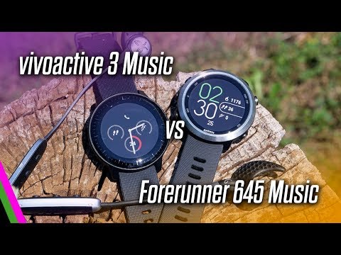 vivoactive 3 Music VS Forerunner 645 Music COMPARISON (Best Mid-Range Garmin)