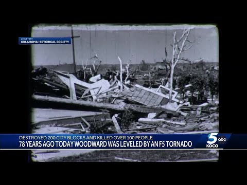 78 YEARS AGO TODAY THE DEADLIEST TORNADO IN STATE HISTORY HIT WOODWARD