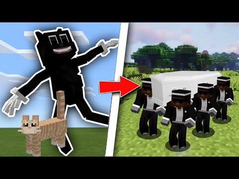 Astronomia Coffin Meme in Minecraft Part 19 - Lucky Creeper