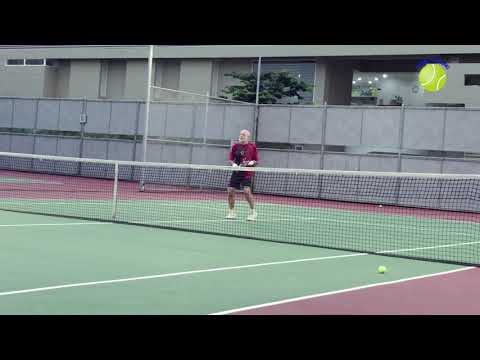 Tennis Hai Phong ( friend from Hungary.  At the age of 67 but in great form )
