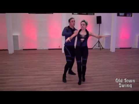 Old Town Swing 2016_Pro Show Christopher Dumond & Tara Trafzer