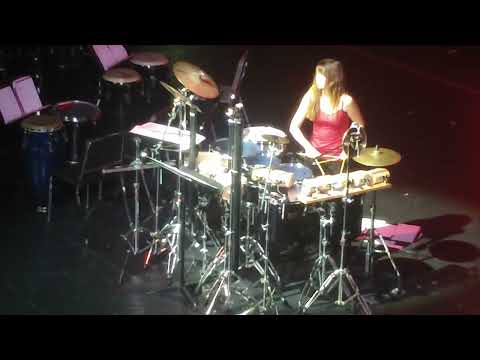 Lisa Pegher: "Arena" Percussion Solo by Tobias Broström