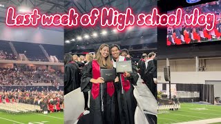 Last week of high school vlog! Class of 2022 アメリカ在住高校生の最後の高校の1週間vlog!