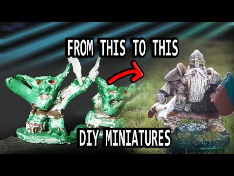 Clay Miniatures? Should you build your own miniatures for DnD?