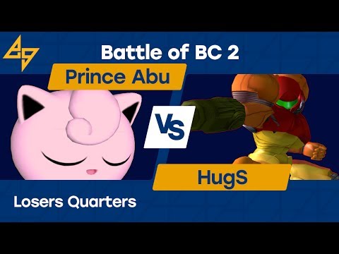 BoBC2 | Prince Abu (Jigglypuff) vs. Selfless | HugS (Samus) | SSBM Losers Quarters